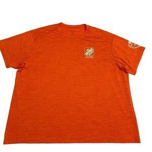 Home Depot Orange Peachtree Road‎ Race Short Sleeve Shirt Sz 3XL